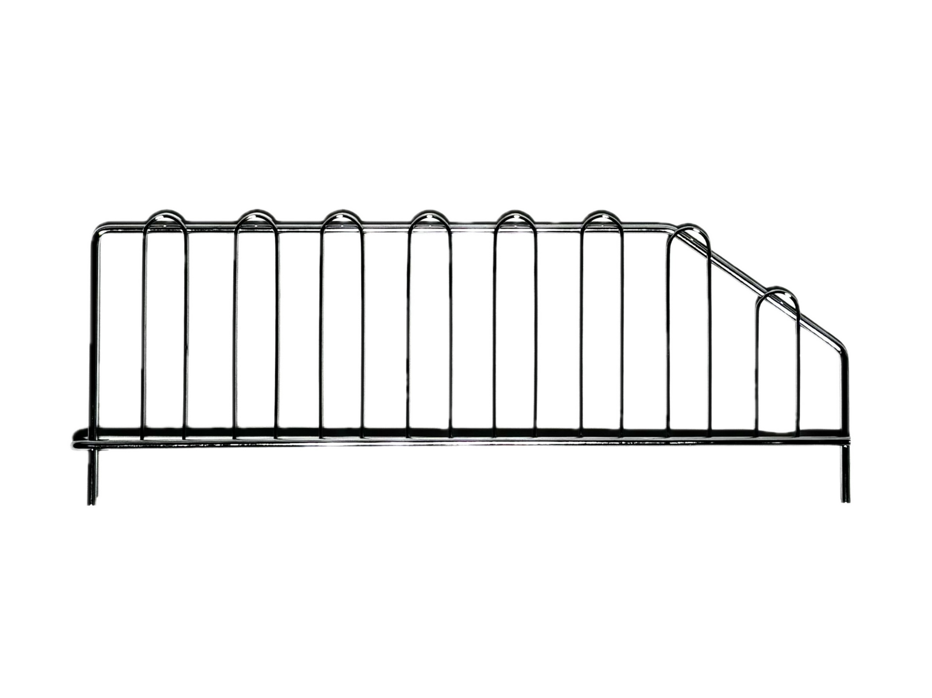 Divisori per scaffalature in filo metallico